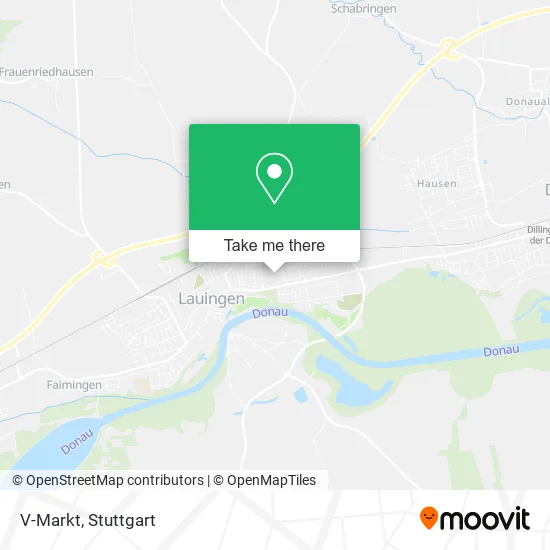 V-Markt map