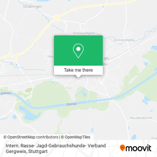 Карта Intern. Rasse- Jagd-Gebrauchshunde- Verband Gergweis
