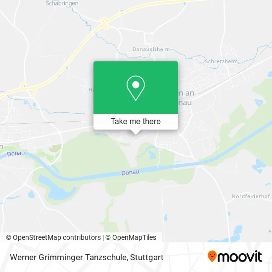 Карта Werner Grimminger Tanzschule