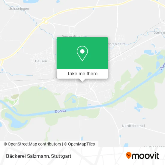Карта Bäckerei Salzmann