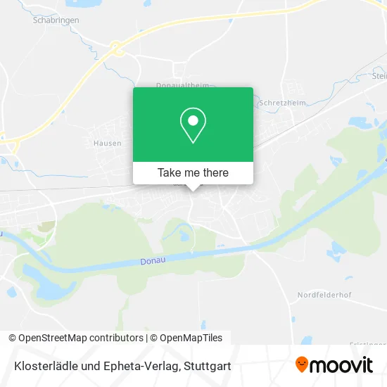 Карта Klosterlädle und Epheta-Verlag