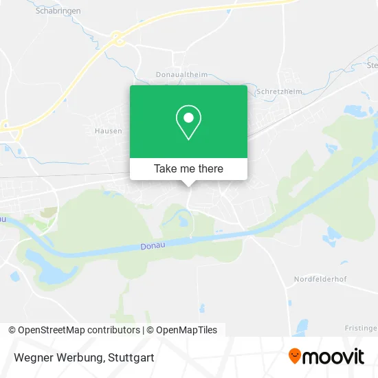Карта Wegner Werbung