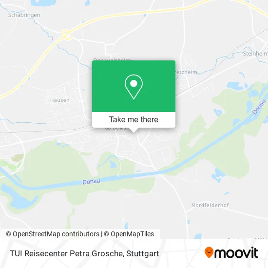 Карта TUI Reisecenter Petra Grosche