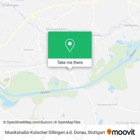 Карта Musikstudio-Kutscher Dillingen a.d. Donau