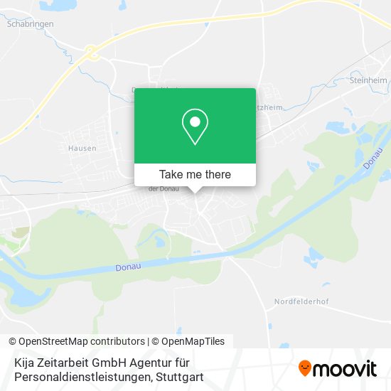 Карта Kija Zeitarbeit GmbH Agentur für Personaldienstleistungen