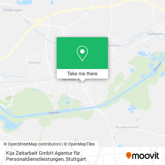 Kija Zeitarbeit GmbH Agentur für Personaldienstleistungen map