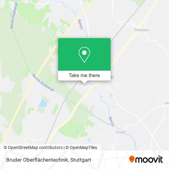 Bruder Oberflächentechnik map