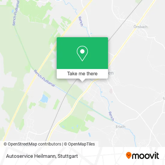 Autoservice Heilmann map