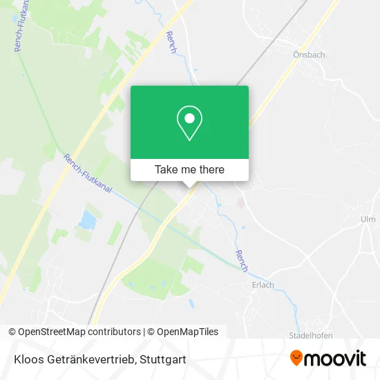 Карта Kloos Getränkevertrieb