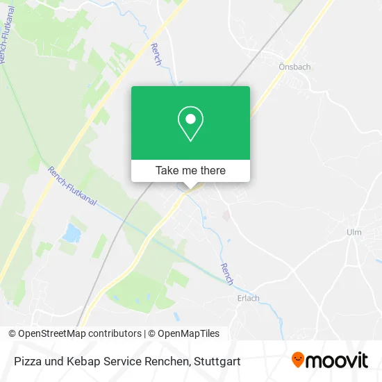 Карта Pizza und Kebap Service Renchen