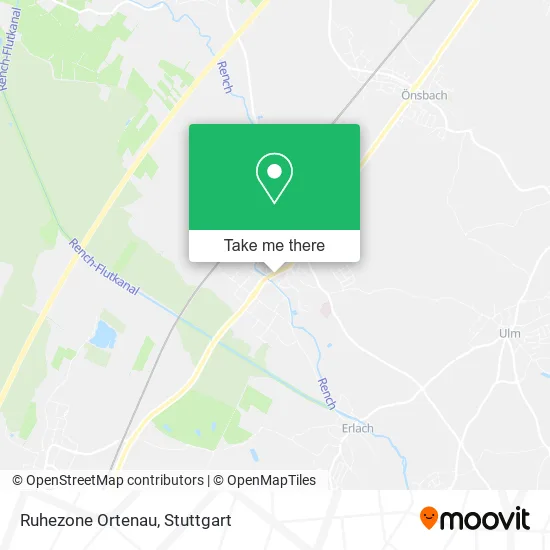 Карта Ruhezone Ortenau