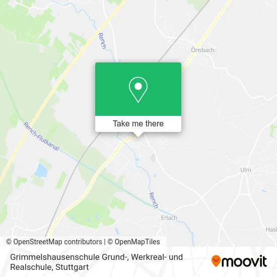 Карта Grimmelshausenschule Grund-, Werkreal- und Realschule