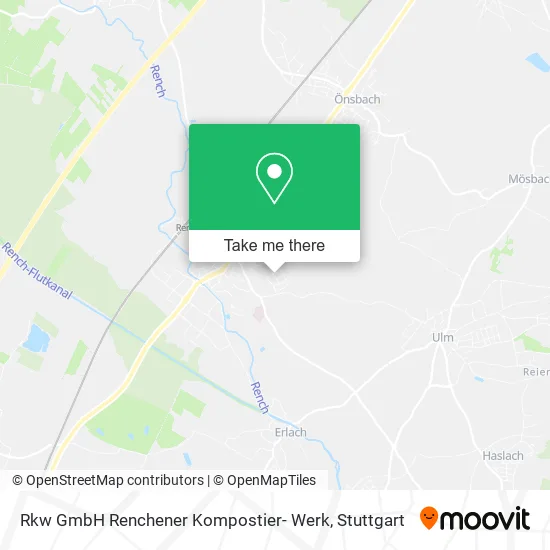 Карта Rkw GmbH Renchener Kompostier- Werk
