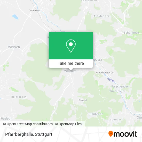 Карта Pfarrberghalle