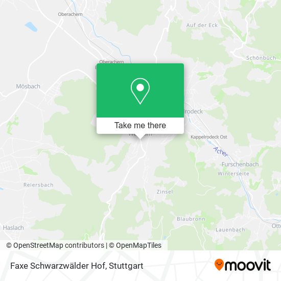 Faxe Schwarzwälder Hof map