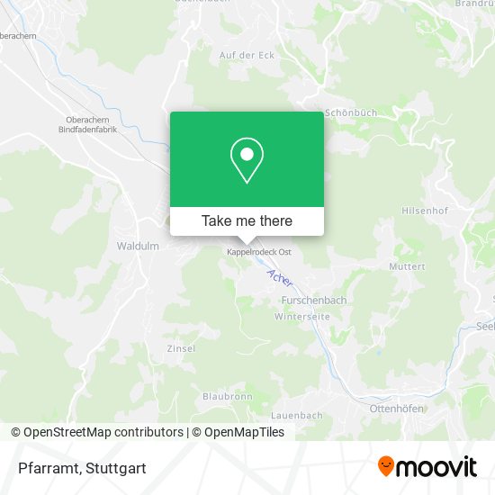 Карта Pfarramt