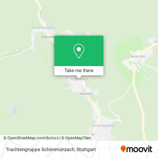 Trachtengruppe Schönmünzach map