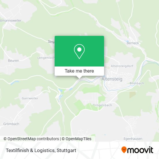 Карта Textilfinish & Logistics