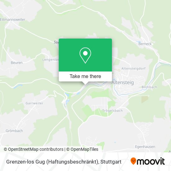 Grenzen-los Gug (Haftungsbeschränkt) map