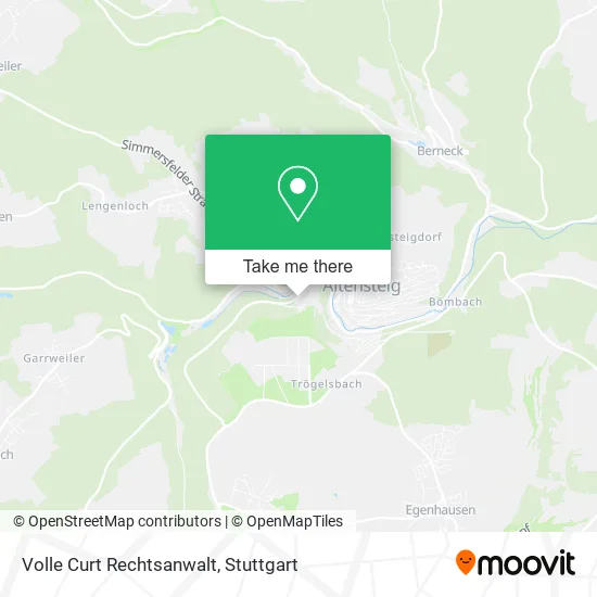 Карта Volle Curt Rechtsanwalt
