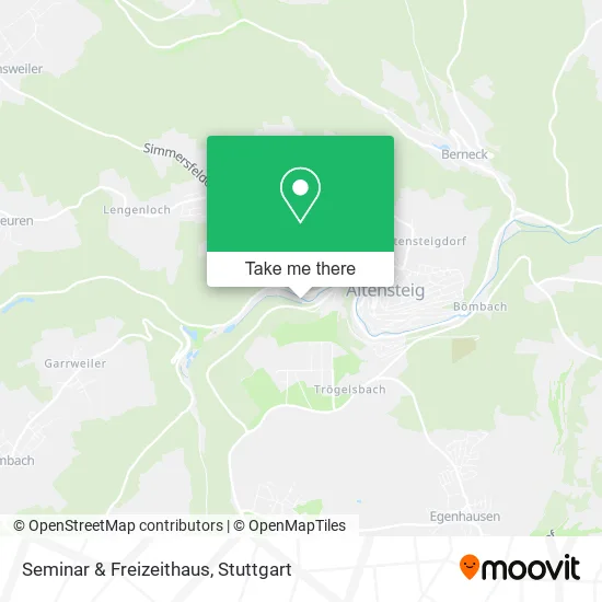 Карта Seminar & Freizeithaus