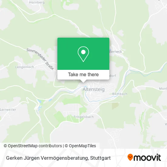 Карта Gerken Jürgen Vermögensberatung