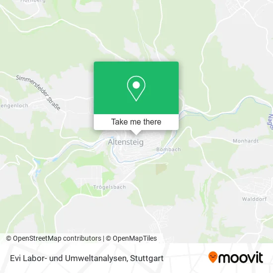 Карта Evi Labor- und Umweltanalysen