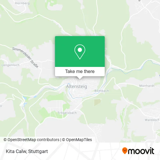 Карта Kita Calw