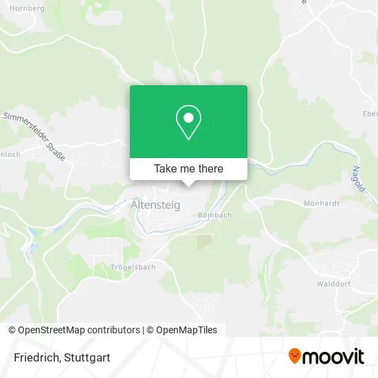 Карта Friedrich