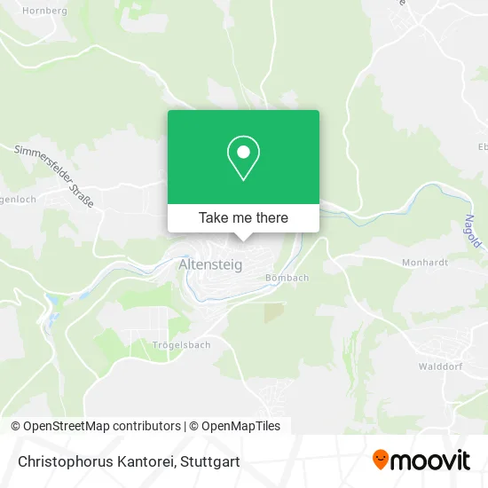 Карта Christophorus Kantorei