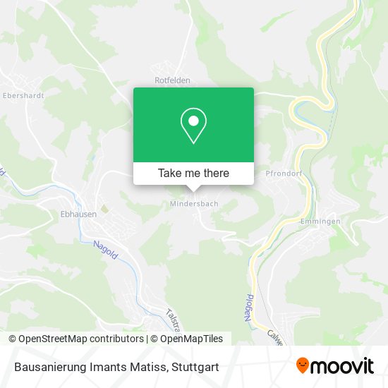 Bausanierung Imants Matiss map