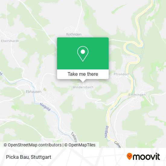 Карта Picka Bau