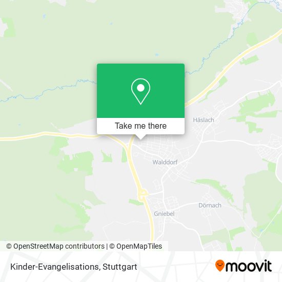 Kinder-Evangelisations map
