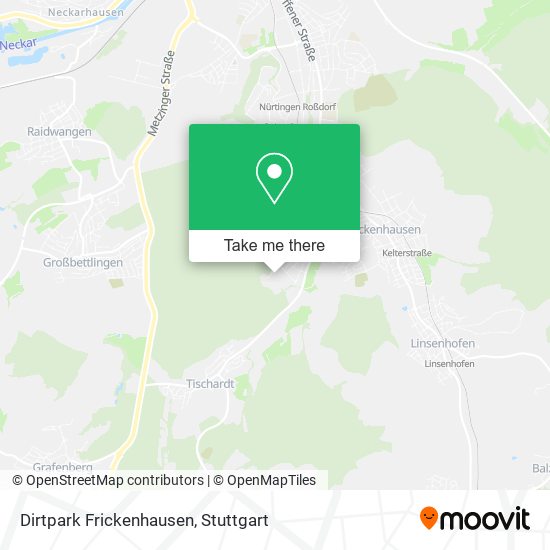 Dirtpark Frickenhausen map