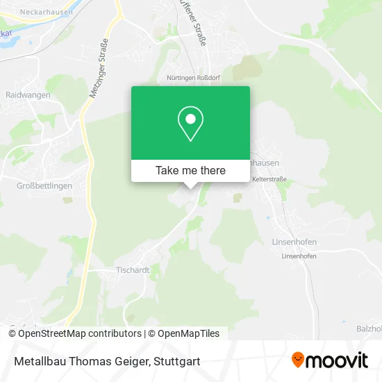 Карта Metallbau Thomas Geiger