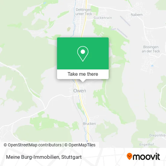 Карта Meine Burg-Immobilien