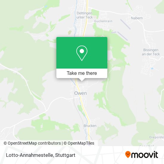 Lotto-Annahmestelle map
