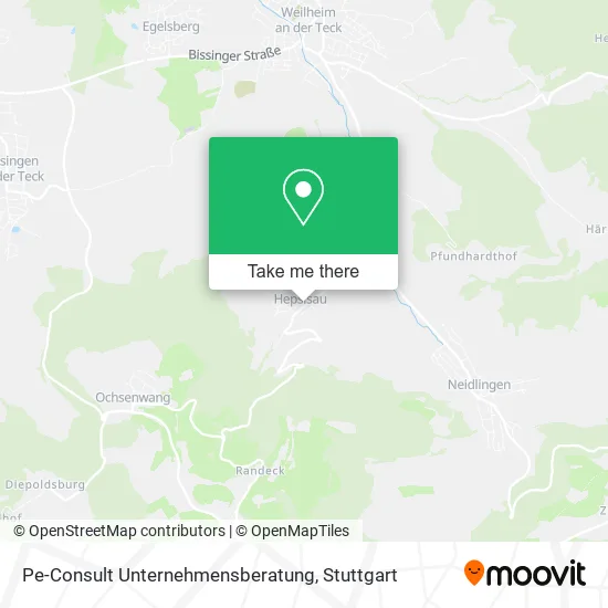 Карта Pe-Consult Unternehmensberatung