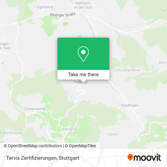 Карта Tervis Zertifizierungen