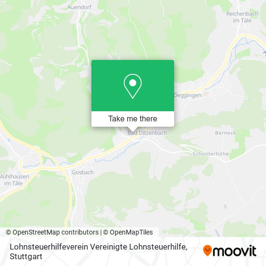 Lohnsteuerhilfeverein Vereinigte Lohnsteuerhilfe map