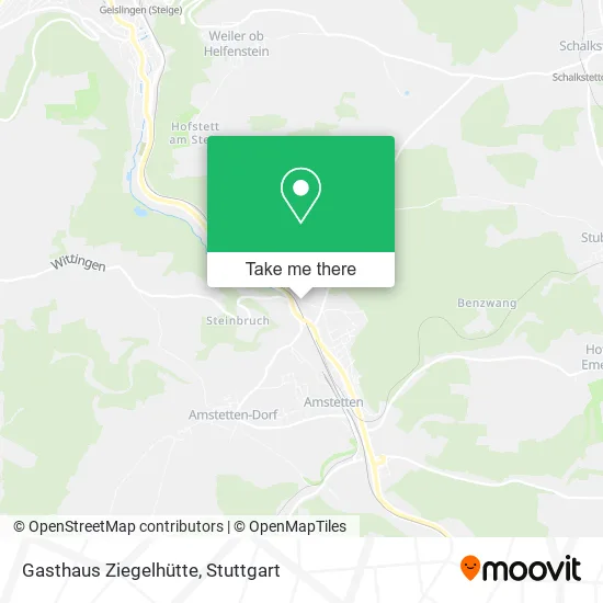 Карта Gasthaus Ziegelhütte