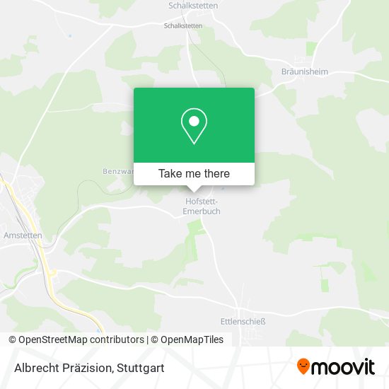 Albrecht Präzision map