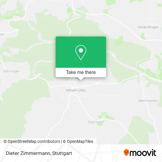 Карта Dieter Zimmermann