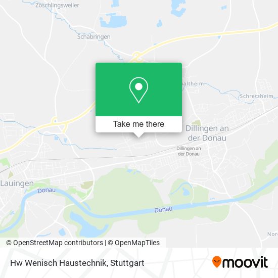 Hw Wenisch Haustechnik map
