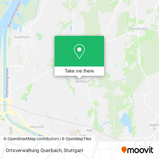 Карта Ortsverwaltung Querbach