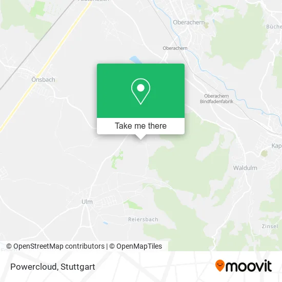 Карта Powercloud