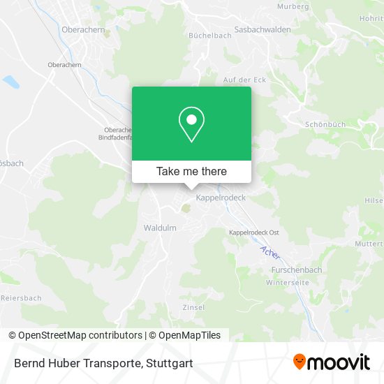 Bernd Huber Transporte map