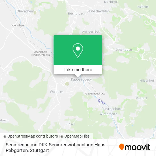 Карта Seniorenheime DRK Seniorenwohnanlage Haus Rebgarten