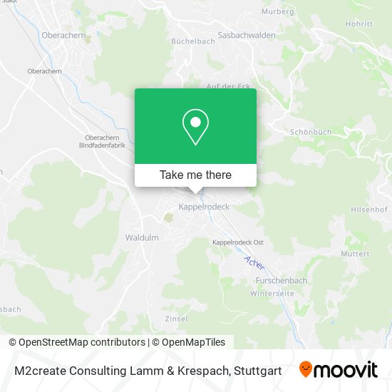 M2create Consulting Lamm & Krespach map