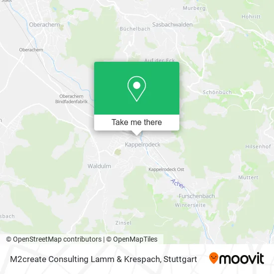 Карта M2create Consulting Lamm & Krespach